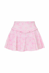 Love Shack Fancy - Vanina Skirt - Posey Pink