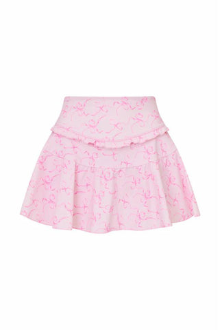 Love Shack Fancy - Vanina Skirt - Posey Pink