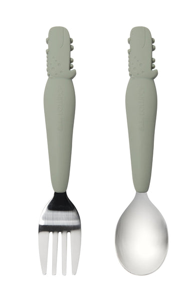 Loulou Lollipop - Toddler Spoon & Fork Set 18 months+