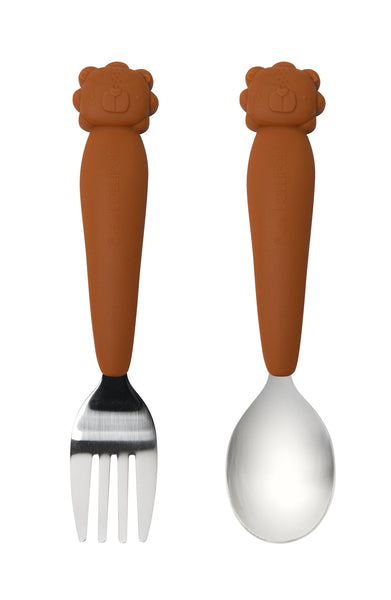 Loulou Lollipop - Toddler Spoon & Fork Set 18 months+