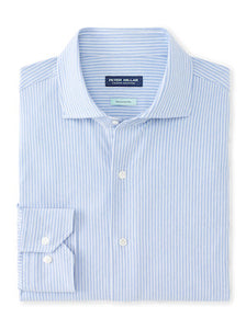 Peter Millar - Excursionist Flex Thin Stripe Sport Shirt - Angelite