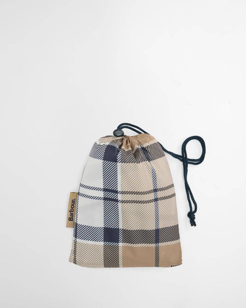 Barbour - Portree Tartan Poncho - Hessian/Navy