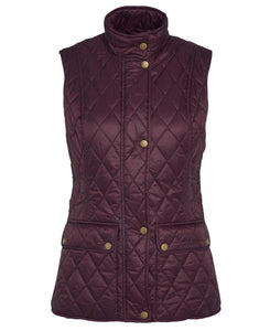 Barbour -  Womens Otterburn Gilet - Black Cherry