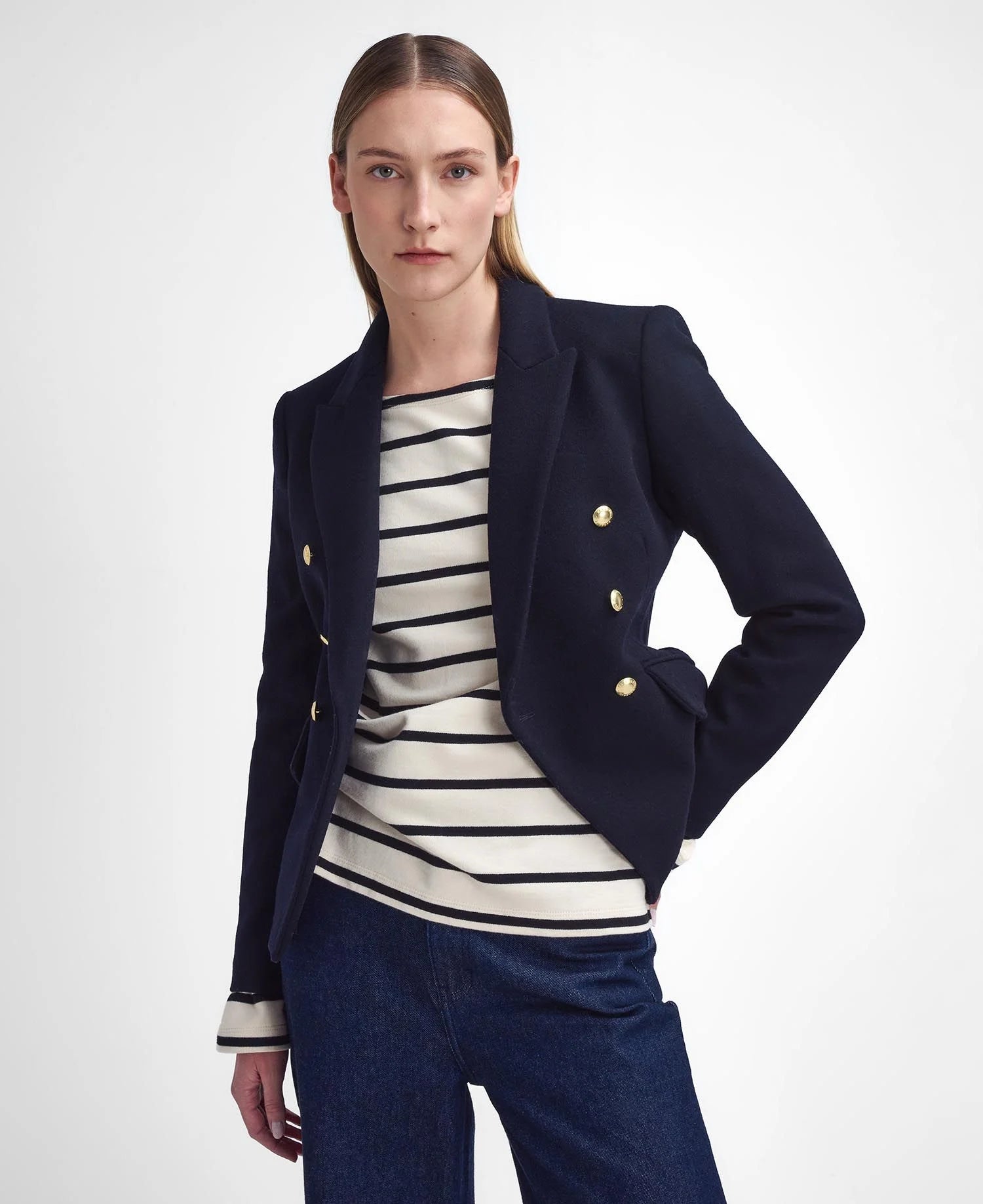 Barbour - Darly Military Blazer - Dark Navy