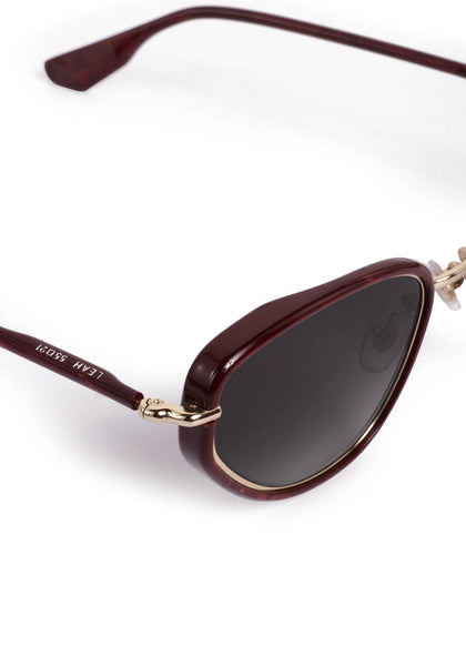 Krewe - Leah 18k + Maple Sunglasses Eyewear for non-Corrective Purposes