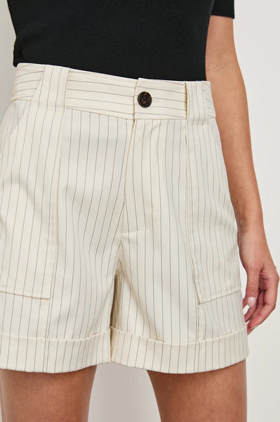 Rails - Maryam Short - Birch Pinstripe