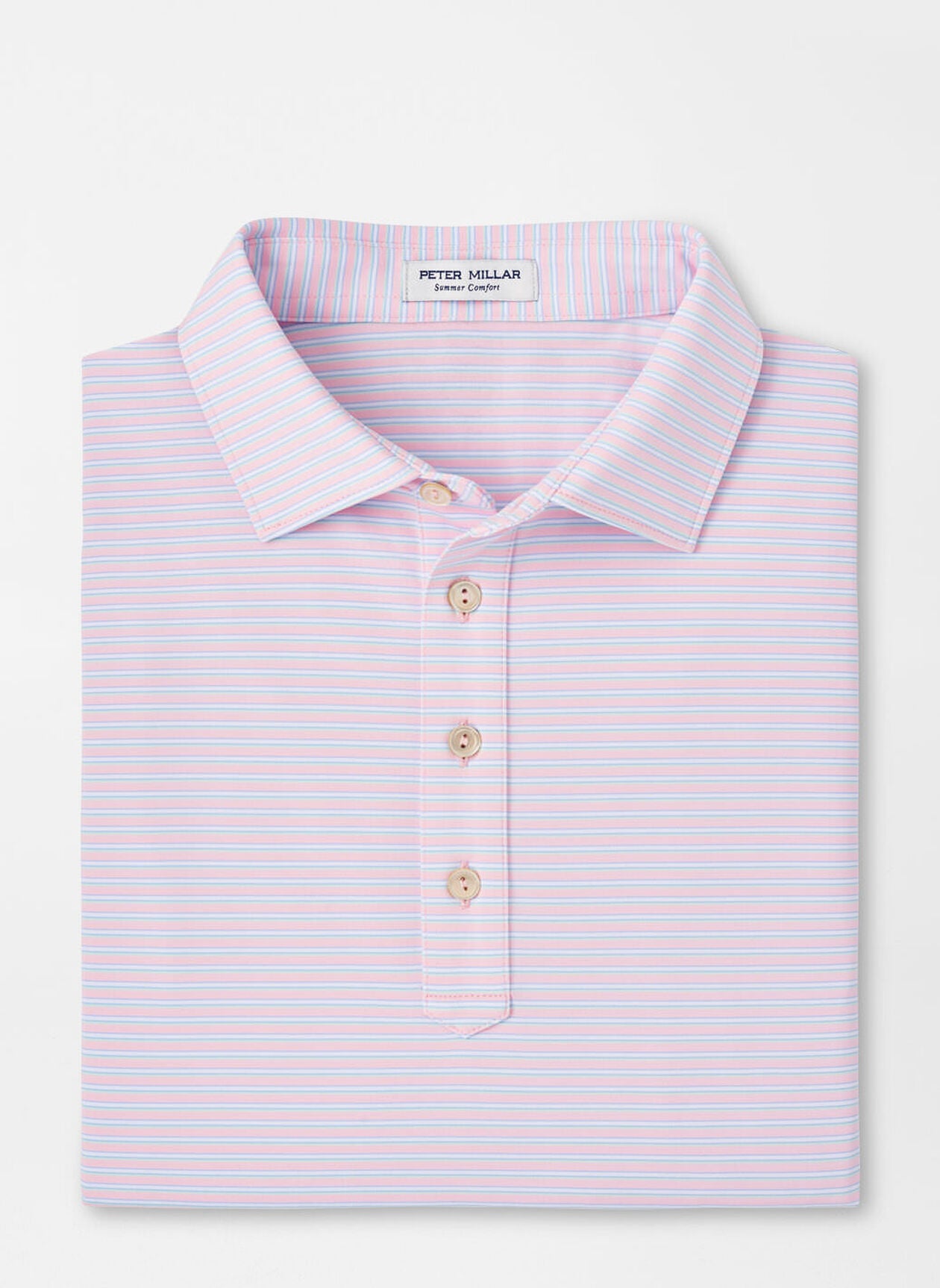 Peter Millar - Chatham Performance Jersey Polo - PALMER PINK