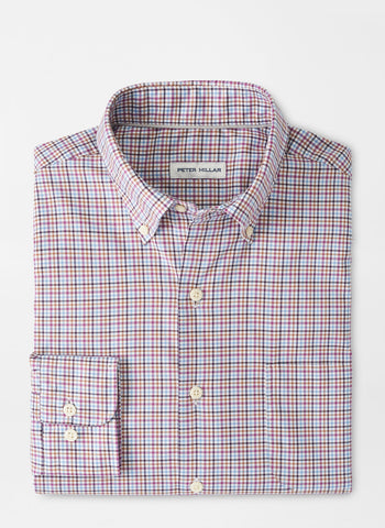 Peter Millar - Market Crown Lite Cotton Sport Shirt - Wildberry