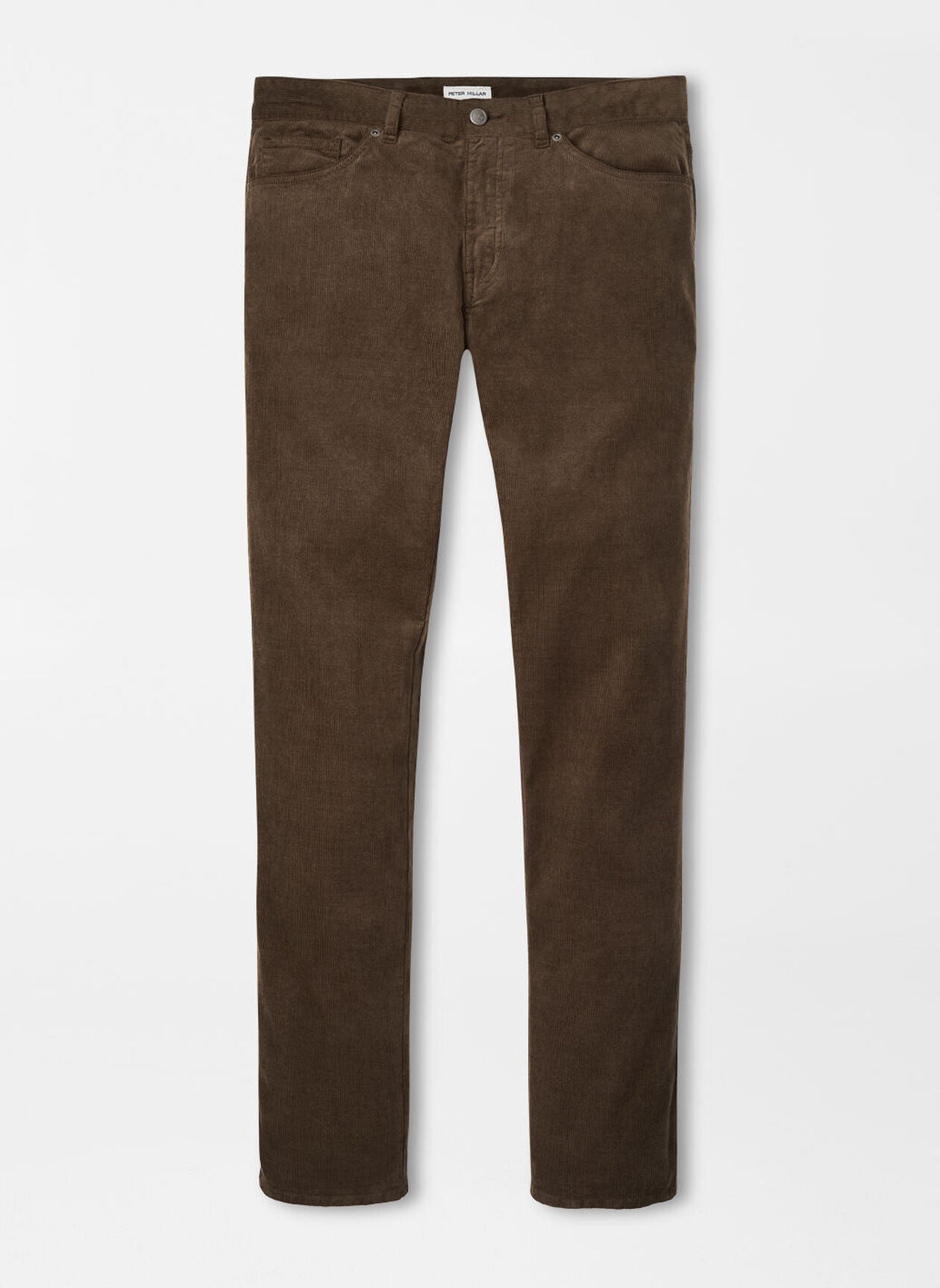 Peter Millar- Superior Soft Corduroy 5 Pocket Pant- Espresso