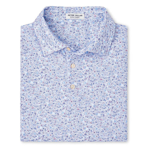 Peter Millar - Bootleggers Performance Jersey Polo - White