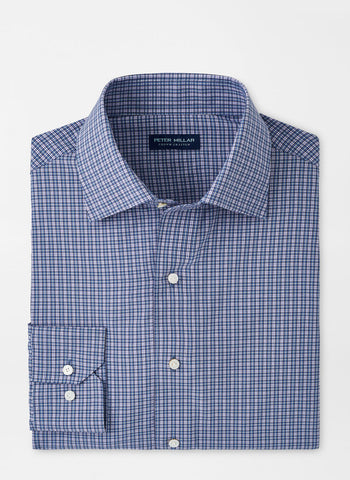 Peter Millar - Wicklow Performance Poplin Sport Shirt - Brook Blue