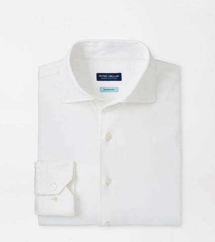 Peter Millar - Magus Excursionist Flex Sport Shirt - White