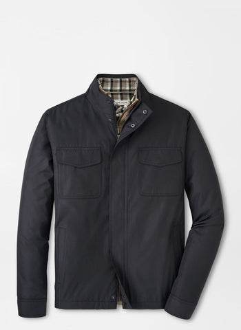 Peter Millar- Norfolk Bomber Jacket- Black