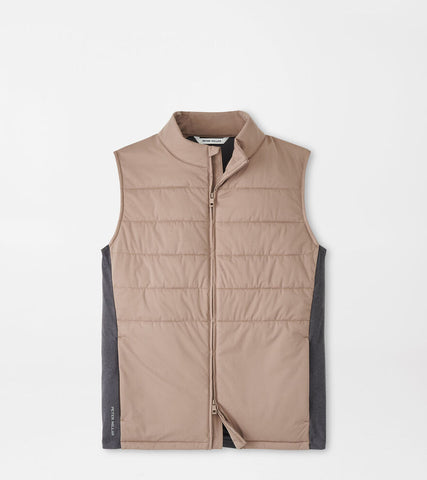 Peter Millar - Fuse Hybrid Fleece Vest - Popular Brown