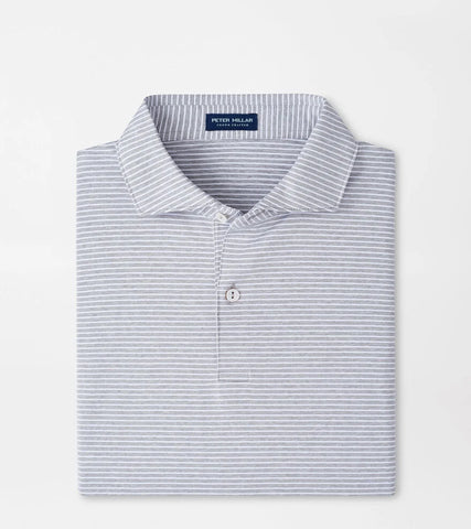 Peter Millar - Ballad Performance Jersey Polo - Gale Grey