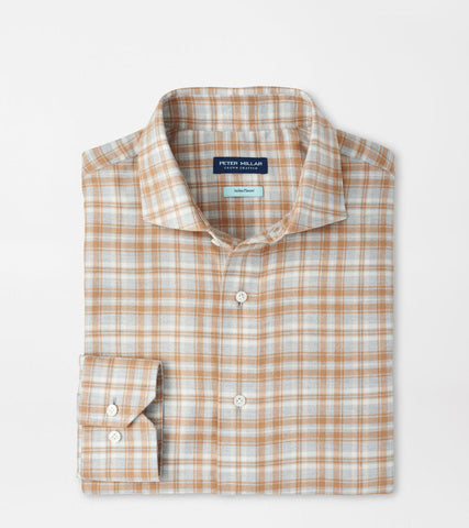 Peter Millar - Varallo Italian Flannel Sport Shirt - British Grey