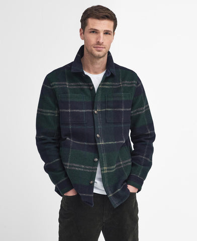 Barbour - Chapter Tailored Check Overshirt - Green Loch Tartan