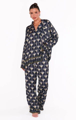 Show Me Your Mumu - Overslept PJ Set - Extra Dirty Martini