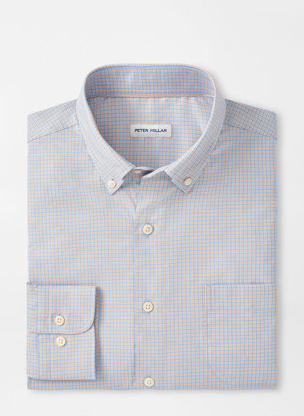 Peter Millar - Mens Winthrop Crown Lite Cotton-Stretch - CBLU