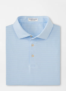 Peter Millar - Highlands Performance Jersey Polo - Pale Blue