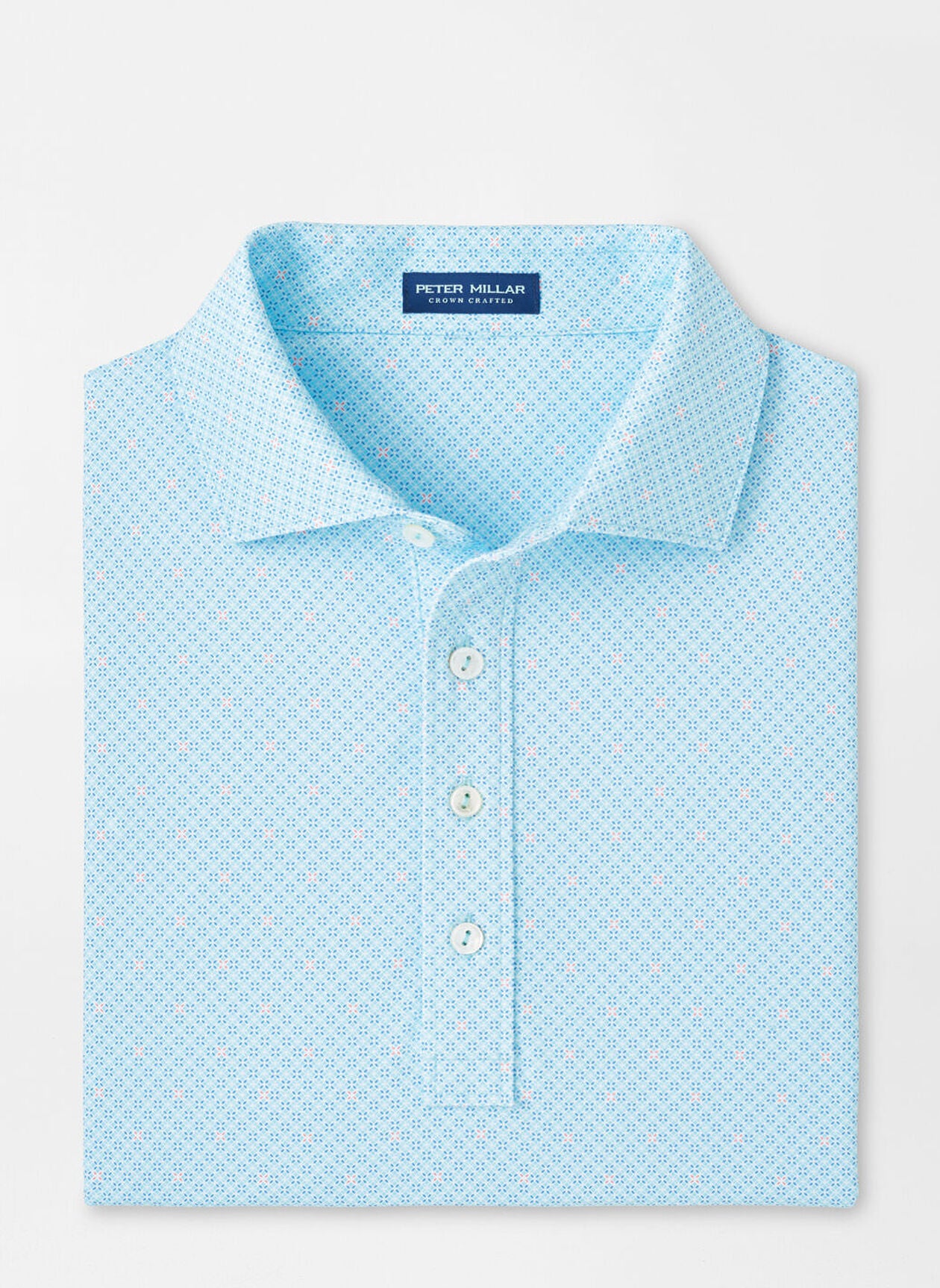 Peter millar - Bickett performance Jersey Polo - Blue Spruce