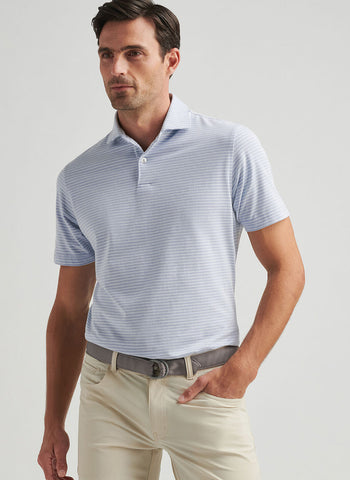 Peter Millar - Albatross Cotton Blend Piqué Polo - ANGELITE