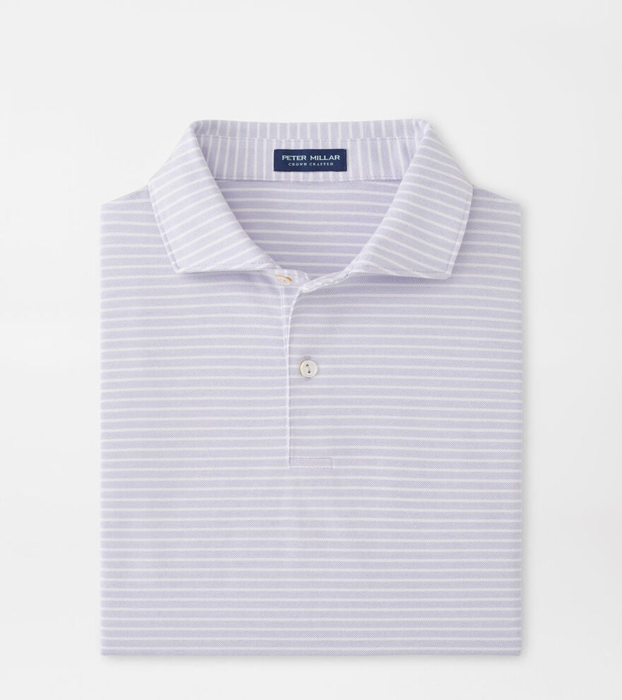 Peter Millar - Albatross Cotton-Blend Pique Polo - Lavender Moon