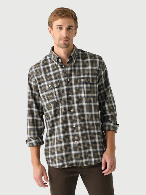 Barbour - Penrice Thermo Weave Checked Shirt - Navy Marl