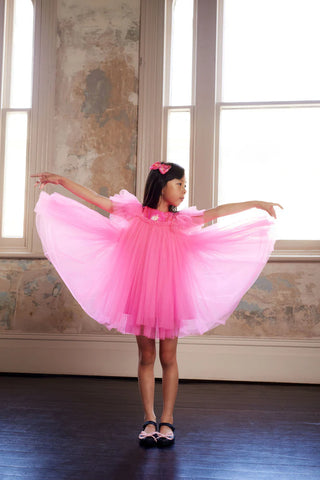 Missy X- Girls Bell Sequin Tulle Dress