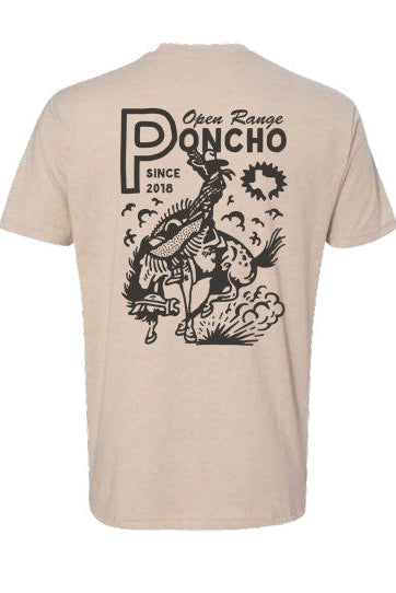 Poncho - Tan Open Range T-Shirt
