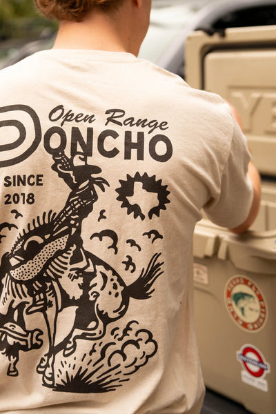Poncho - Tan Open Range T-Shirt