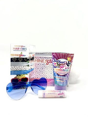 Sunshine & Gitter - Rainbow Party Cake Deluxe Gift Set