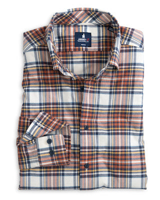 JOhnnie-O - Knick Button Down - Pumpkin