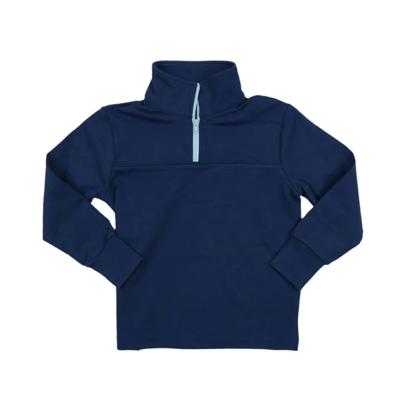 Blue Quail - Navy 1/4 Zip Performance Pullover