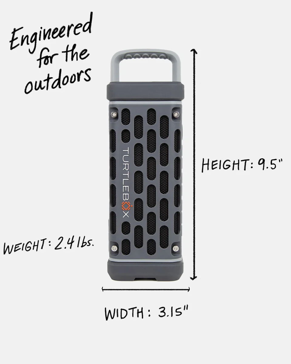 Turtlebox - Ranger - Charcoal