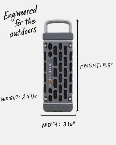 Turtlebox - Ranger - Charcoal