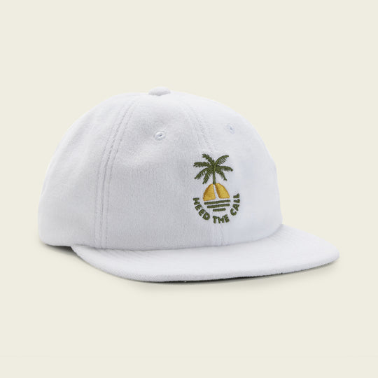 Howler Bros -  Strapback Hats Sunset Palm: Off White