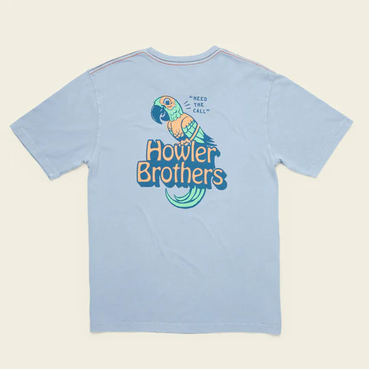 Howler - Cotton T - Chatty Blue