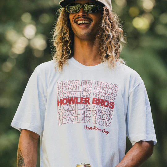Howler - Cotton T - Thanks for Shopping - Takeout White