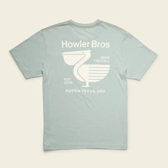 Howler - Pocket T-Shirt - Pelican Postage