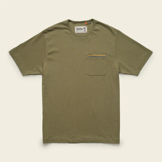 Howler - Pocket T-shirt - Lichen Green