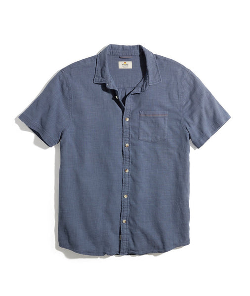 Marine Layer - S/S Stretch Selvage Shirt Vintage Indigo