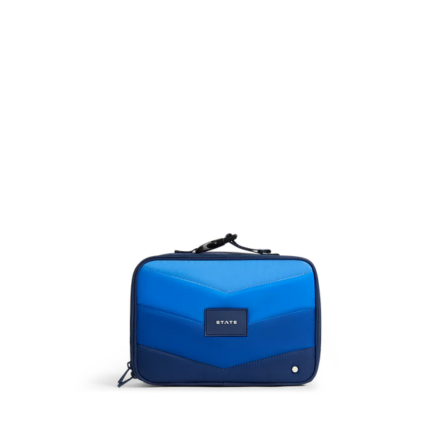 State - Rodgers Lunch Box - Chevron Blue