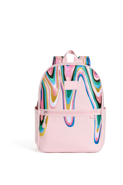 State- Kane Double Pocket Backpack- Paint Wave