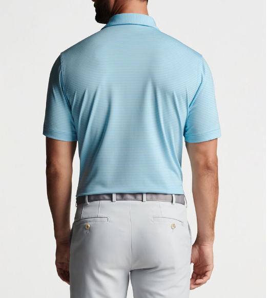 Peter Millar - M's Hales Performance Jersey Polo Seaport Blue
