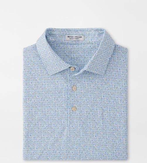 Peter Millar - M's Ranch Water Performance Jersey White