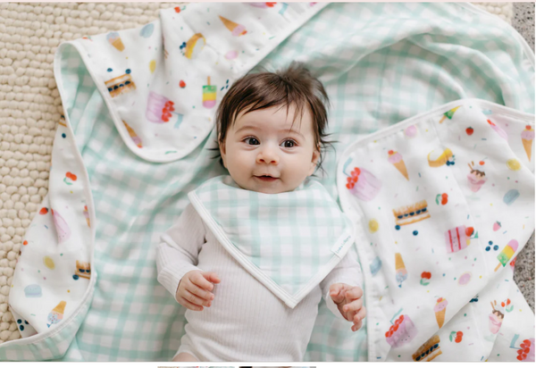 Loulou Lollipop - Bandana Bib Set Sweet Treats