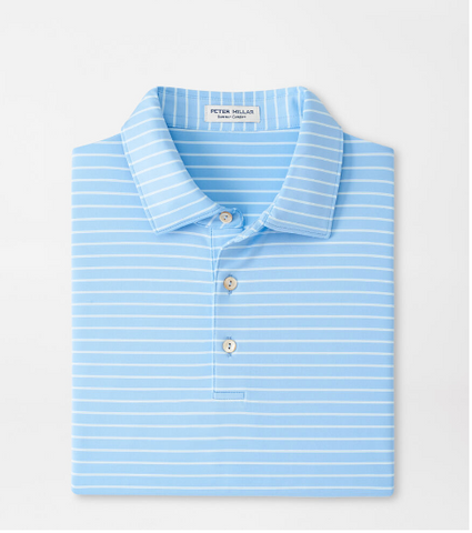 Peter Millar Jubilee Performance Jersey Polo Burning Sunset / S