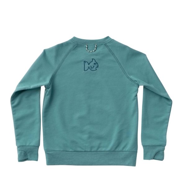 Prodoh - Kids Crew Control Sweatshirt Nile Blue