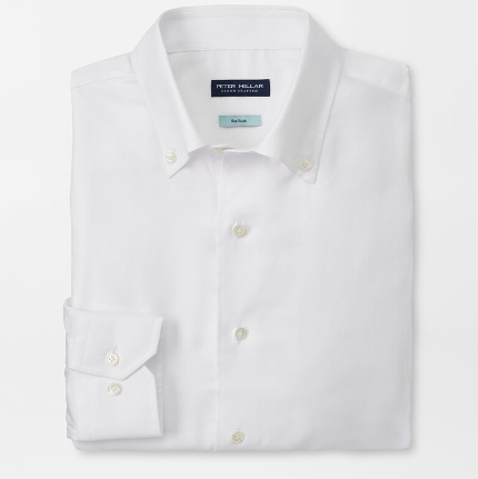 Peter Millar - JourneyMan Sport Shirt - White